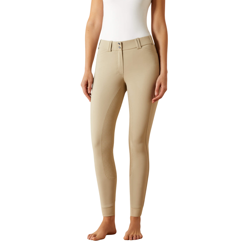 Ariat Tri Factor Grip Full Seat Breeches in Tan